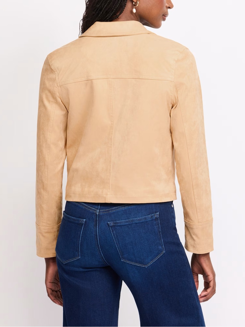 NWT (Size M) BAGATELLE
Suede Collared Jacket - Picture 2 of 9